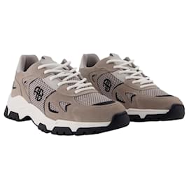 Anine Bing-Sneakers Brody - ANINE BING - Pelle - Grigio-Grigio