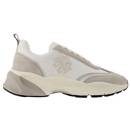 Baskets Good Luck Trainer - Tory Burch - Cuir - Blanc Blanc