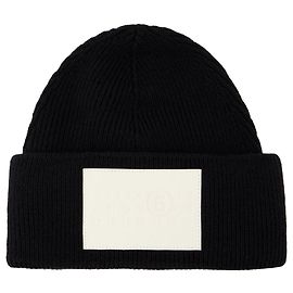 Maison Martin Margiela Beanie - MM6 Maison Margiela - Lana - Nero Nero