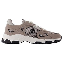 Baskets Brody - ANINE BING - Cuir - Gris Gris