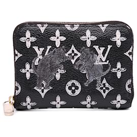 Louis Vuitton-Bolsa de moedas Zippy Catogram de Grace Coddington em preto Louis Vuitton-Preto