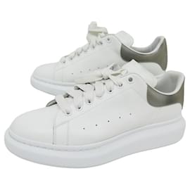 Alexander Mcqueen-NINE ALEXANDER MCQUEEN LARRY OVERSIZE 586204 45 SNEAKERS SHOES-White