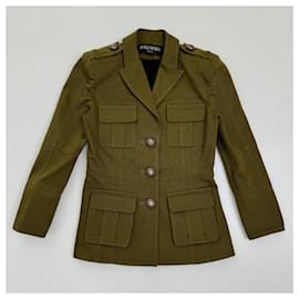 Balmain-Jackets-Khaki,Olive green