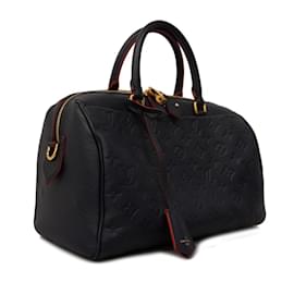 Louis Vuitton-Borsa Louis Vuitton Monogram Empreinte Speedy Bandoulière 30NM in Marine Rouge-Rosso