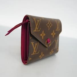 Louis Vuitton-Carteira dobrável Louis Vuitton em fúcsia para mulheres-Fuschia