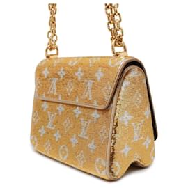 Louis Vuitton-Borsa a Spalla Sequin Twist PM Louis Vuitton-Argento,D'oro