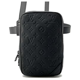 Louis Vuitton-Louis Vuitton Monogram Taurillon Leather Shoulder Bag-Black