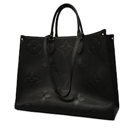 Louis Vuitton-Louis Vuitton Monogram Empreinte On the Go GM Handbag - Noir-Black