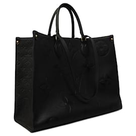 Louis Vuitton-Louis Vuitton Monogram Empreinte On the Go GM Handbag - Noir-Black