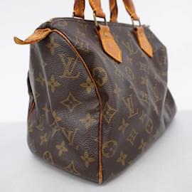 Louis Vuitton-Borsa Louis Vuitton Monogram Speedy 25 - Marrone-Marrone