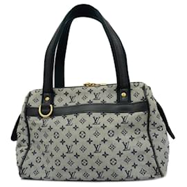 Louis Vuitton-Borsa Louis Vuitton Monogram Josephine PM in blu-Blu,Monogramma