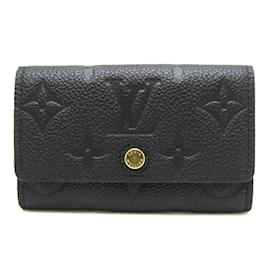 Louis Vuitton-Louis Vuitton Monogram Empreinte Multicles 6 Key Case for Women-Black