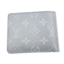 Louis Vuitton-Slender Wallet Monogram Eclipse von Louis Vuitton-Blau,Monogramm