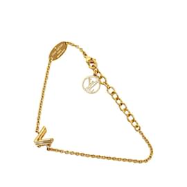 Louis Vuitton-Pulsera Charm LV & ME para Mujeres - Baño de Oro-Dorado