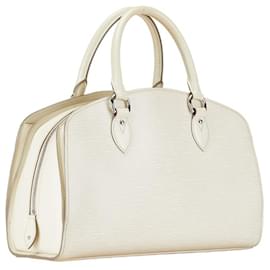 Louis Vuitton-Bolsa Louis Vuitton Epi Pont Neuf PM em branco marfim-Branco,Fora de branco