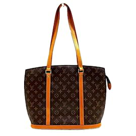 Louis Vuitton-Louis Vuitton Monogram Babylon Tote Bag für Frauen-Braun