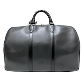 Louis Vuitton-Sac à épaule Boston Kendall PM M30122 en Taiga Louis Vuitton-Noir