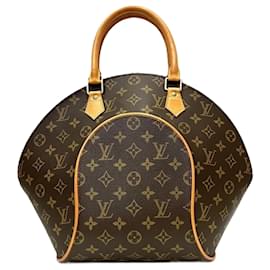 Louis Vuitton-Sac à main Louis Vuitton Monogram Ellipse MM pour femmes-Marron,Monogramme