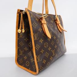 Louis Vuitton-Sac à main Popincourt Monogram Louis Vuitton pour femmes-Marron