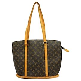 Louis Vuitton-Sac à épaule Monogram Babylon Louis Vuitton pour femmes-Marron