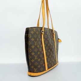 Louis Vuitton-Sac à épaule Monogram Babylon Louis Vuitton pour femmes-Marron