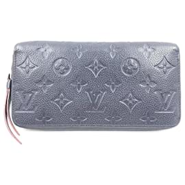 Louis Vuitton-Louis Vuitton Empreinte Zippy Wallet in Marine Rouge-Red,Blue