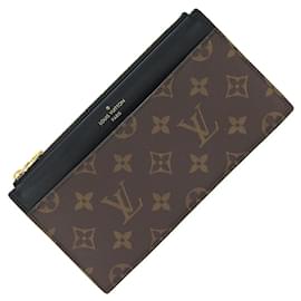 Louis Vuitton-Cartera larga Monogram Louis Vuitton para mujeres-Monograma