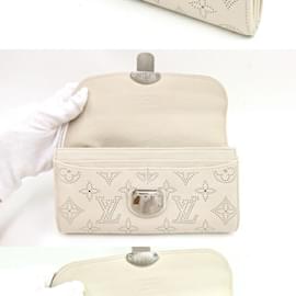 Louis Vuitton-Carteira Mahina Louis Vuitton Iris M58159 - Branco Marfim-Branco