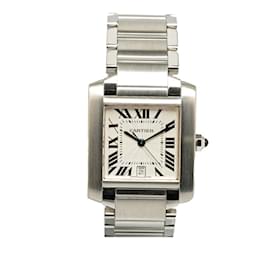 Cartier-Cartier Tank Francaise LM Automatic Men's Wristwatch-Other