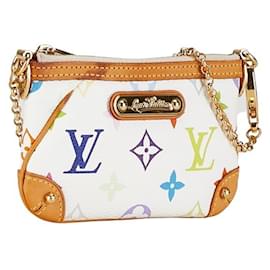 Louis Vuitton-Pochete Mira PM M60098 Monograma Multicolorido Louis Vuitton - Branco-Branco