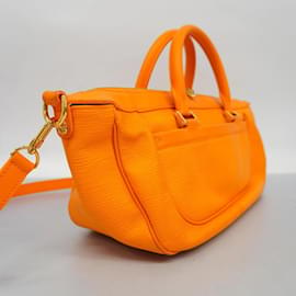 Louis Vuitton-Bolsa Louis Vuitton Epi Danura MM na cor laranja mandarim-Laranja,Cinza