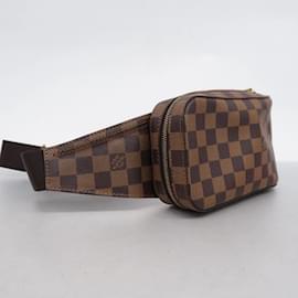 Louis Vuitton-Sac à bandoulière Louis Vuitton Damier Geronimos N51994 Ébène-Damier ebène