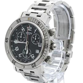 Hermès-Hermes Clipper Diver Chronograph Quartz Men's Watch CL2.910-Other