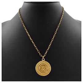 Chanel-Collana placcata in oro Chanel Coco Mark per donne-Altro