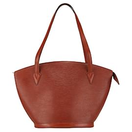 Louis Vuitton-Bolsa Tote Epi Saint Jacques da Louis Vuitton em marrom queniano-Marrom