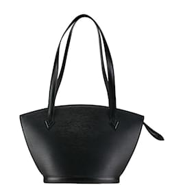 Louis Vuitton-Borsa Louis Vuitton Epi Saint Jacques - Pelle Nera-Nero