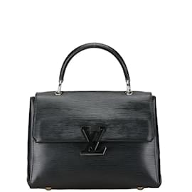 Louis Vuitton-Borsa Louis Vuitton Epi Grenelle PM - Pelle nera-Nero