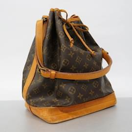 Louis Vuitton-Louis Vuitton Monogram Noe M42224 Shoulder Bag for Women-Brown