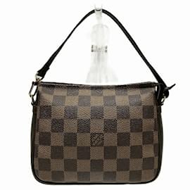 Louis Vuitton-Louis Vuitton Damier Truth Make-up-Handtasche-Braun,Damier ebene