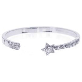 Chanel Comet Kollektion Diamant Charm Armband aus Weißgold Golden