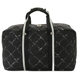 Chanel-Borsa Boston Chanel Travel Line - Borsa a spalla nera-Nero