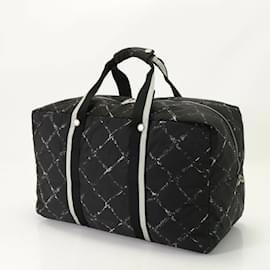 Chanel-Borsa Boston Chanel Travel Line - Borsa a spalla nera-Nero