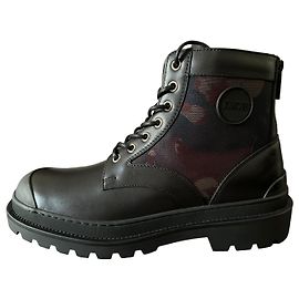 Dior Explorer boots by Peter Doing Black