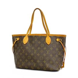 Louis Vuitton-Borsa tote Neverfull PM Monogram Louis Vuitton - Marrone-Marrone