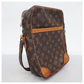 Louis Vuitton-Sac à bandoulière Louis Vuitton Monogram Danube GM pour femmes-Marron