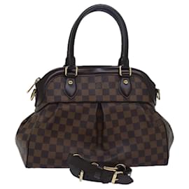 Louis Vuitton-LOUIS VUITTON Borsa a Mano Damier Ebene Trevi GM 2way N51998 LV Auth fm3530A-Altro