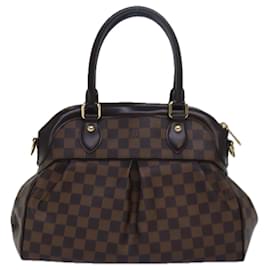 Louis Vuitton-LOUIS VUITTON Borsa a Mano Damier Ebene Trevi GM 2way N51998 LV Auth fm3530A-Altro