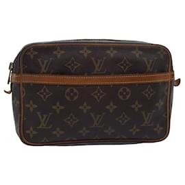 Louis Vuitton-LOUIS VUITTON Monogram Compiegne 23 Clutch Bag M51847 LV Auth bs15516-Monogram