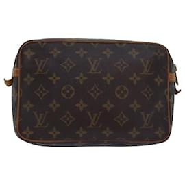 Louis Vuitton-LOUIS VUITTON Monogram Compiegne 23 Clutch Bag M51847 LV Auth bs15516-Monogram