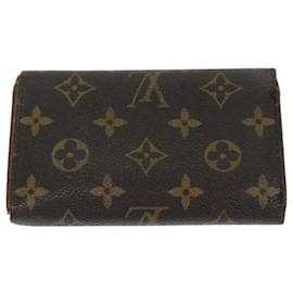 Louis Vuitton-LOUIS VUITTON Monogram Porte Monnaie Billets Tresor Wallet M61730 LV Auth 79857-Monogram